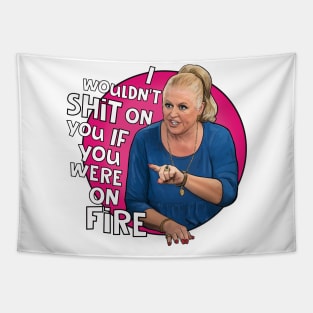 Kim Woodburn's burns Tapestry