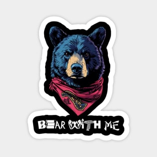 Bear With Me: Cozy Companionship Magnet