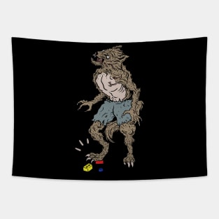 Lego Vs Werewolf Tapestry