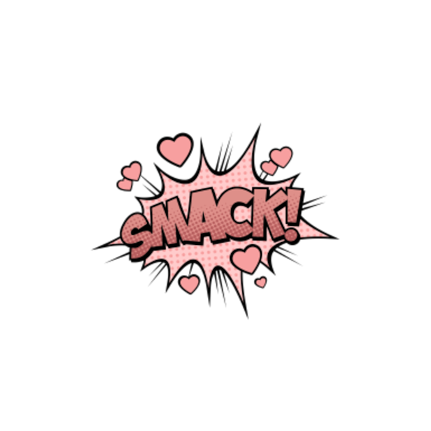 Smack!! Superhero Comic Book Bubble - onomatopoeia - Smack - T-Shirt ...