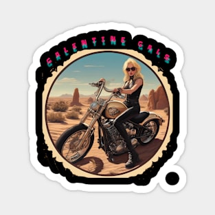 Galentines gal cool desert ride Magnet