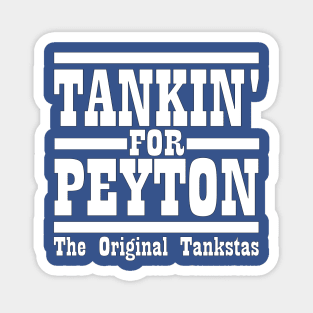 Vintage Colts Tanking for Peyton Manning Magnet