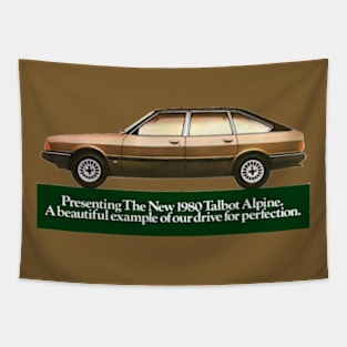 1980 TALBOT ALPINE - advert Tapestry