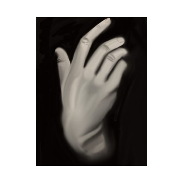 Hand portrait by Sweeterfuturedesigns