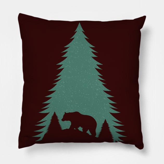 bear Pillow by teemarket