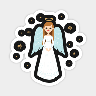 Christmas Angel Magnet