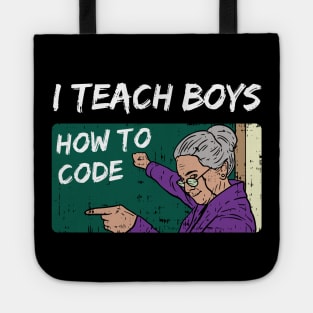 Funny Software Developer and Computer Science Coder meme Tote