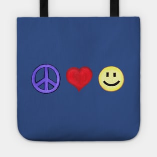 Peace Love Happiness Attire Tote