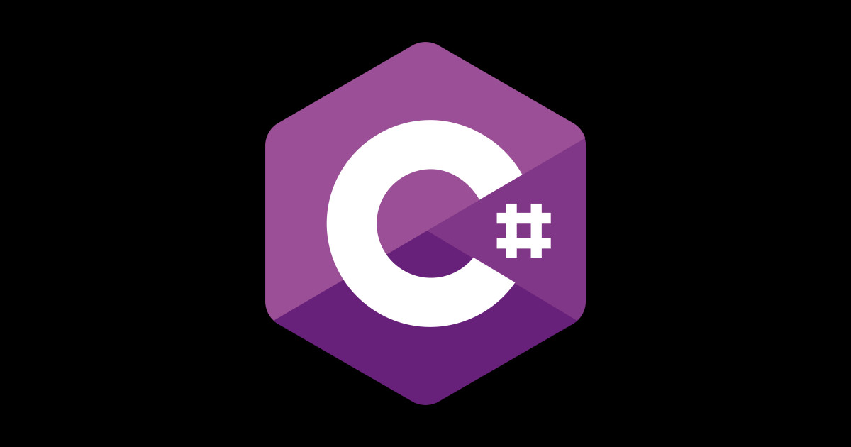 C# Sharp logo - C Sharp - Sticker | TeePublic