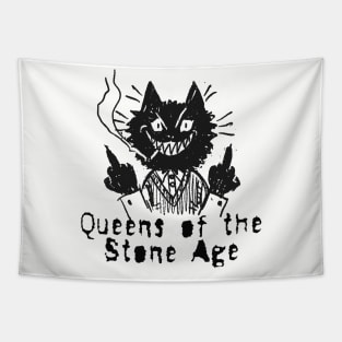 qotsa and the bad cat Tapestry