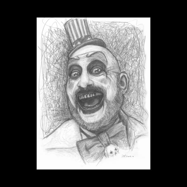 Captain Spaulding - Horror Portrait by AnnabelleLecter