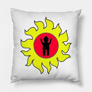 MINIFIG IN SUN DESIGN Pillow