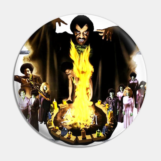 Scream Blacula Scream Pin by Scum & Villainy