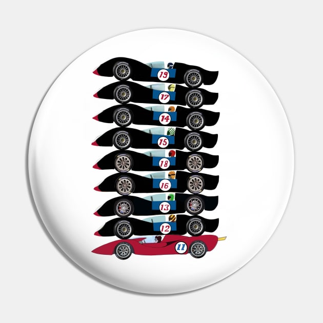 Car Acrobatic Team Pin by DistractedGeek