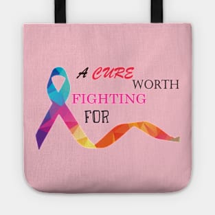 Breast Cancer, Pink Ribbon, Hope Tote