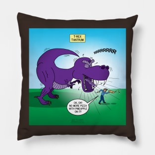 T-Rex Temper Tantrum Pillow