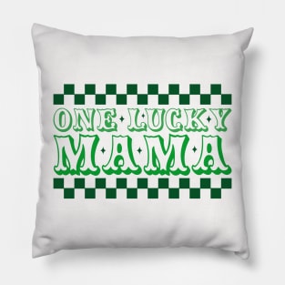 One Lucky Mama Pillow