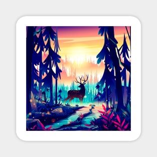 Reindeer in The Nature Magnet