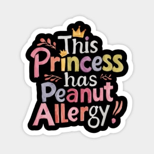 This Princess's Peanut Allergy Alert Magnet