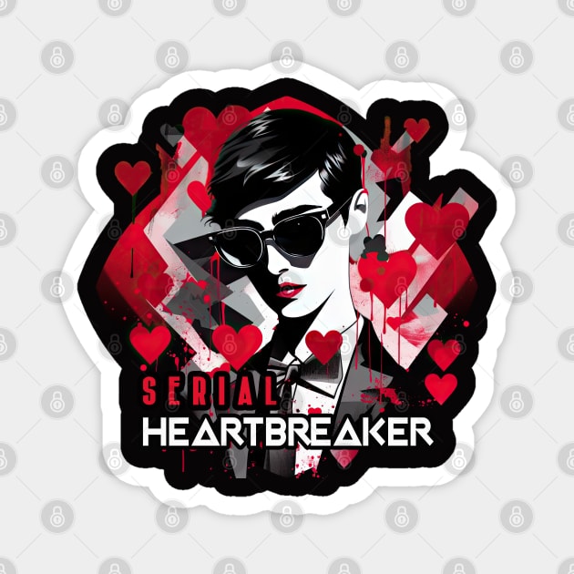 Serial Heartbreaker Magnet by Oddities Outlet