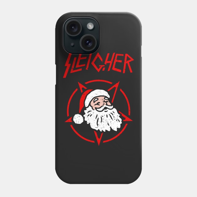 Sleigher Phone Case by dumbshirts