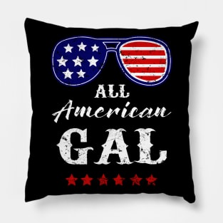 All American Gal Pillow