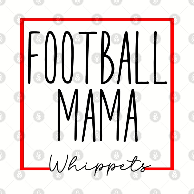 Football mama whippets by PixieMomma Co