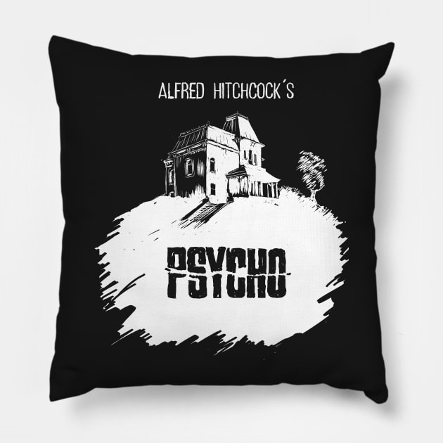 Alfred Hitchcock's Psycho Pillow by burrotees