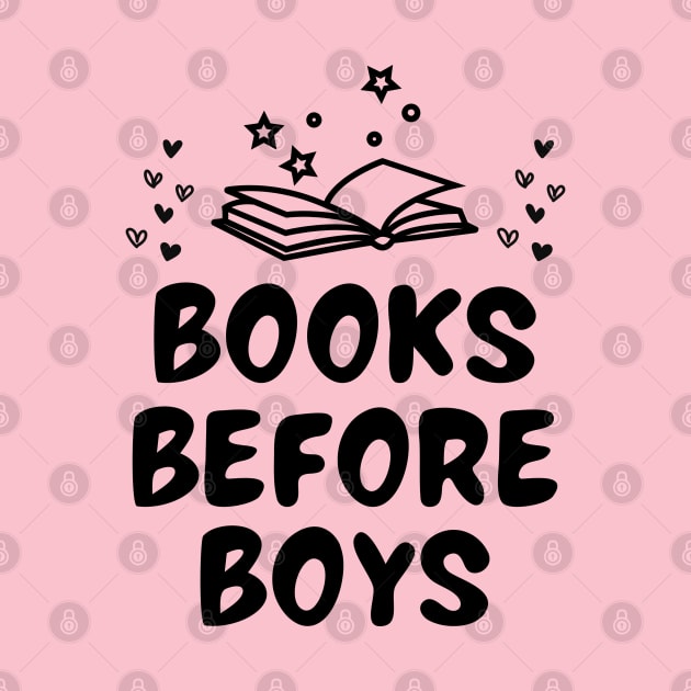 Books before boys by Linys