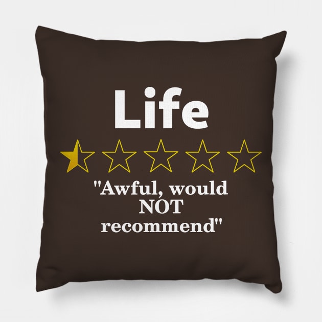 Life Review, Half a Star, Awful Pillow by SolarCross