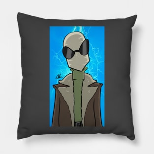 Negative Man Pillow