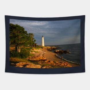 Five Mile Point Light Tapestry