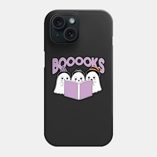 Halloween Books Librarian English Teacher Reader Reading Phone Case