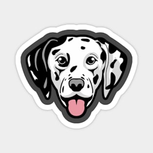 Dalmatian dog firefighter dog Magnet