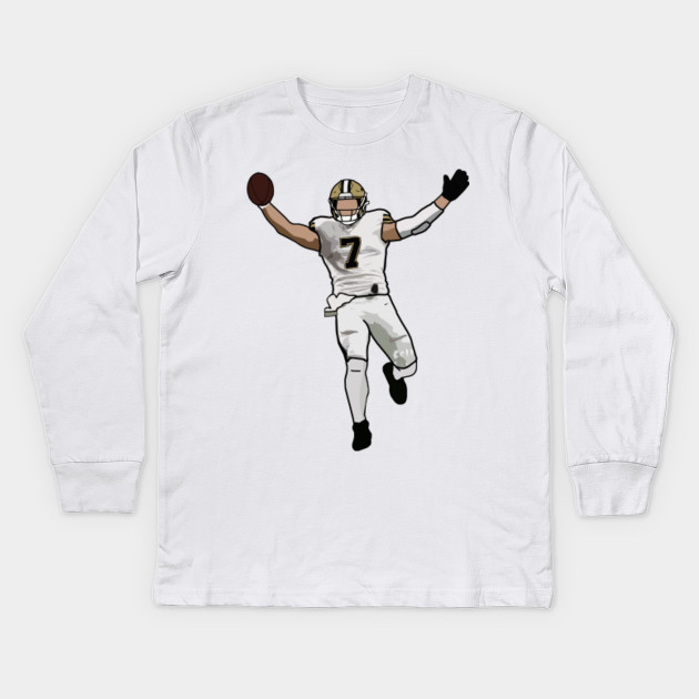 Taysom Hill New Orleans Saints Drew Brees Kids Long Sleeve T Shirt Teepublic