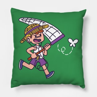 Bug Catcher Pillow