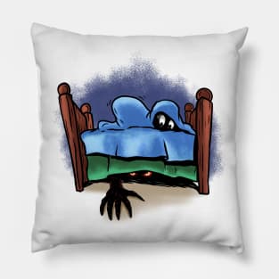 Little Terrors: Curiously Creepy Creatures for Brave Kids Pillow