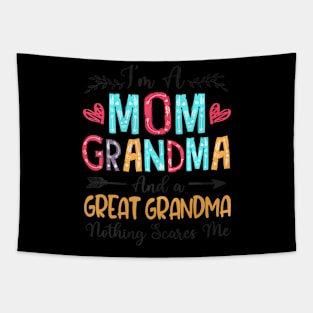 I'm A Mom Grandma And A Great Grandma Mother's Day 2024 Tapestry