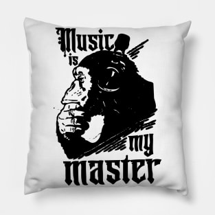 music is my master Pillow