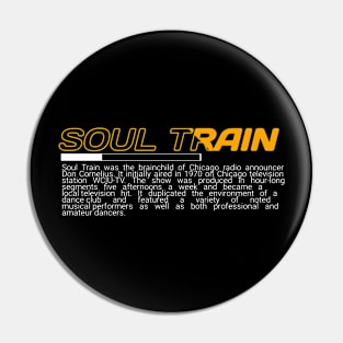 Soul train music Pin