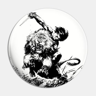 Feral Child Pin