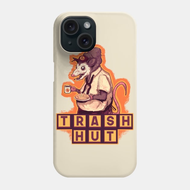 Trash Hut Fine Art Print Phone Case by LVBart