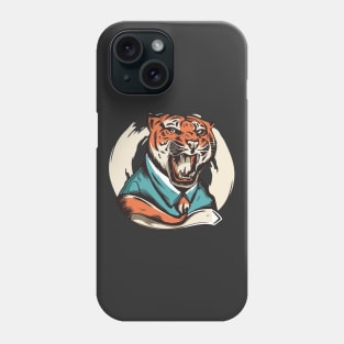 angry tiger Phone Case