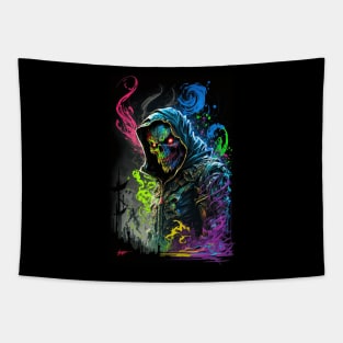 Lich D&D Monster Graffiti Tapestry