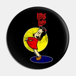 Vintage Distressed Little Lulu Pin