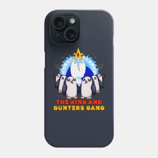 Adventure Time Gunter Gang And Ice King Phone Case