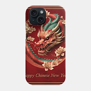 Happy new chinese dragon year Phone Case