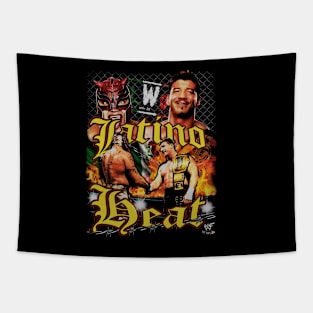 Rey Mysterio Vs. Eddie Guerrero Latino Heat Tapestry