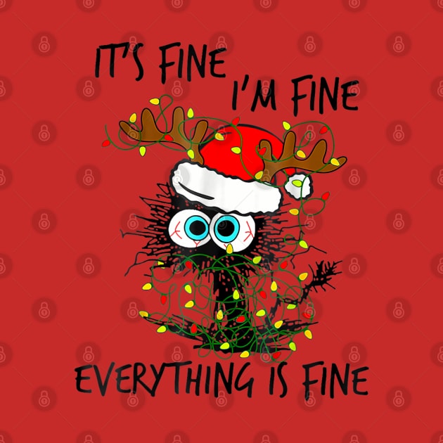 Its Fine Im Fine Everything Is Fine Christmas by rhazi mode plagget