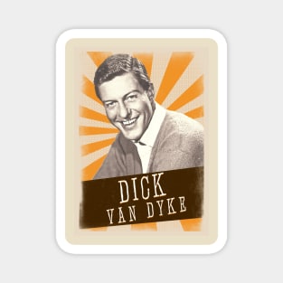 Vintage Asthetic Dick Van Dyke 80s Magnet